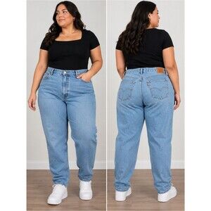 Levi’s 550 Relaxed Fit Tapered Leg Jeans Women’s 22M Light Wash Blue